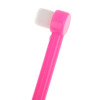 Single-bristled toothbrush, cylindrical, Pink